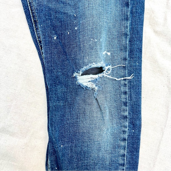 🎨Levi’s🎨 Custom Distressed Regular Taper fit 32x32 - Picture 7 of 8